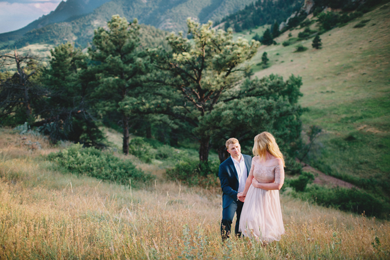 wedding in the mountains near denver colorado