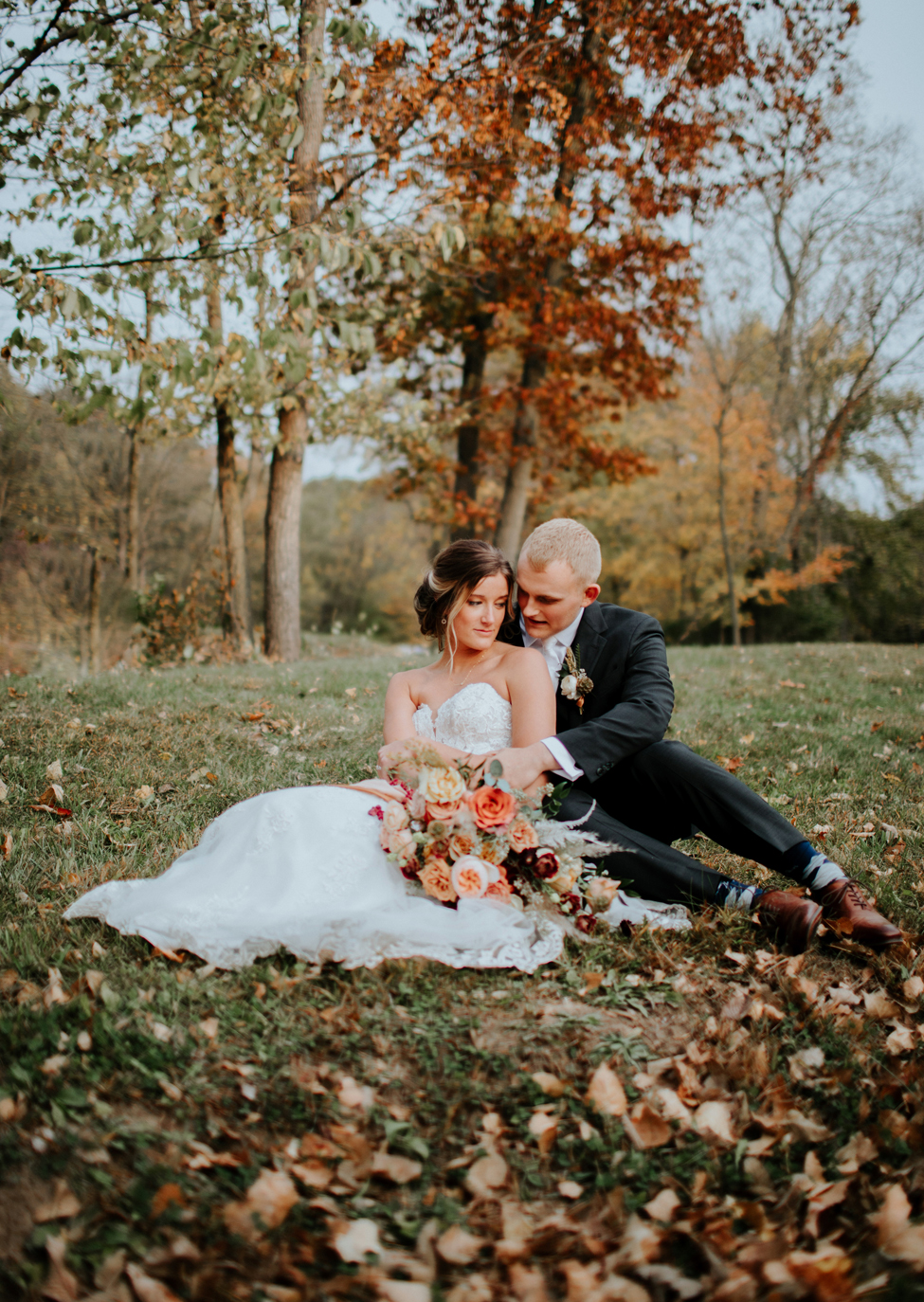 Illinois autumn wedding